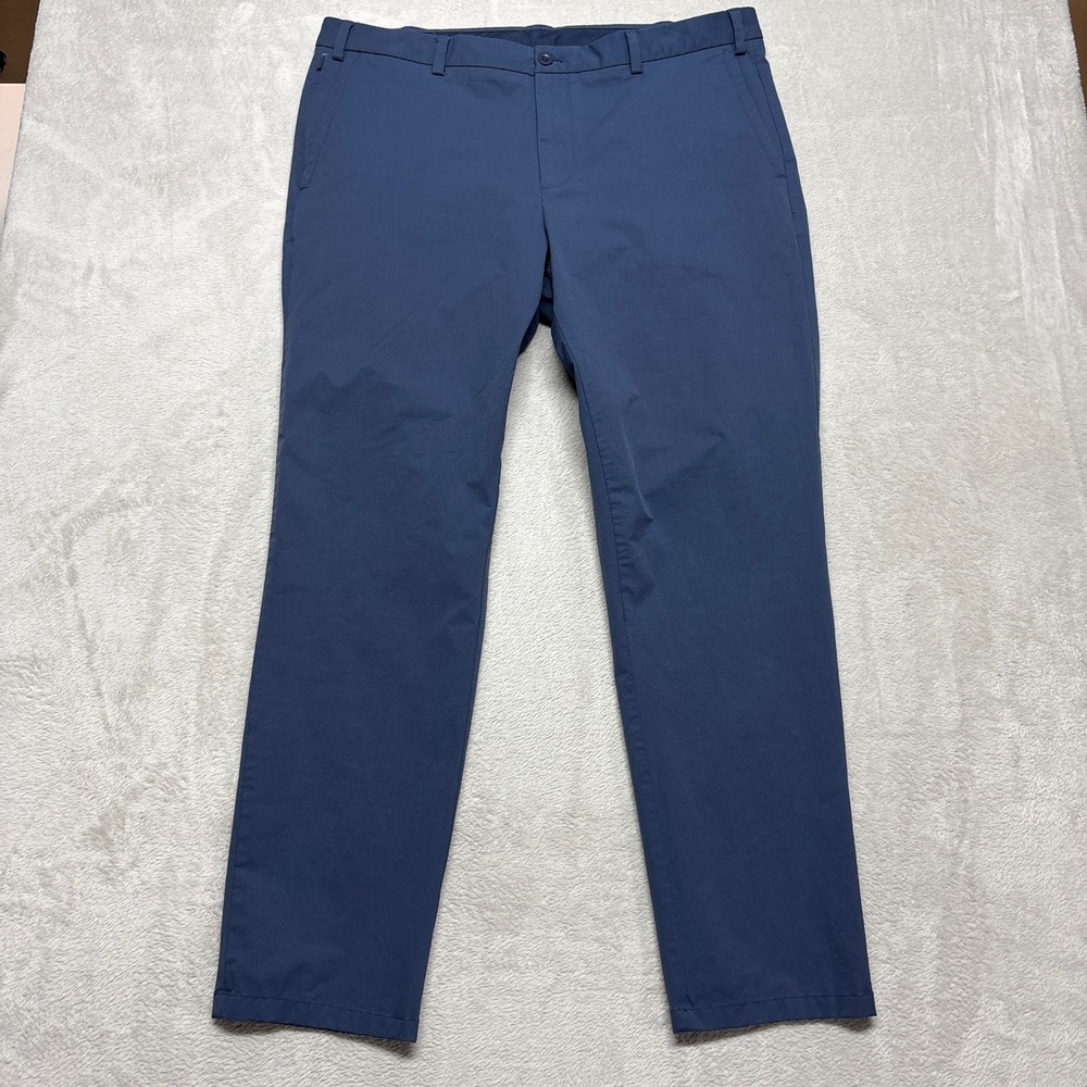 Vineyard Vines Pants Mens 40x32 On-The-Go OTG Blue Performance Chino
